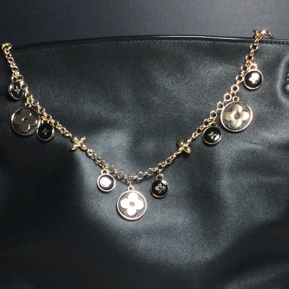 Bag Charm Gold-Tone Flora